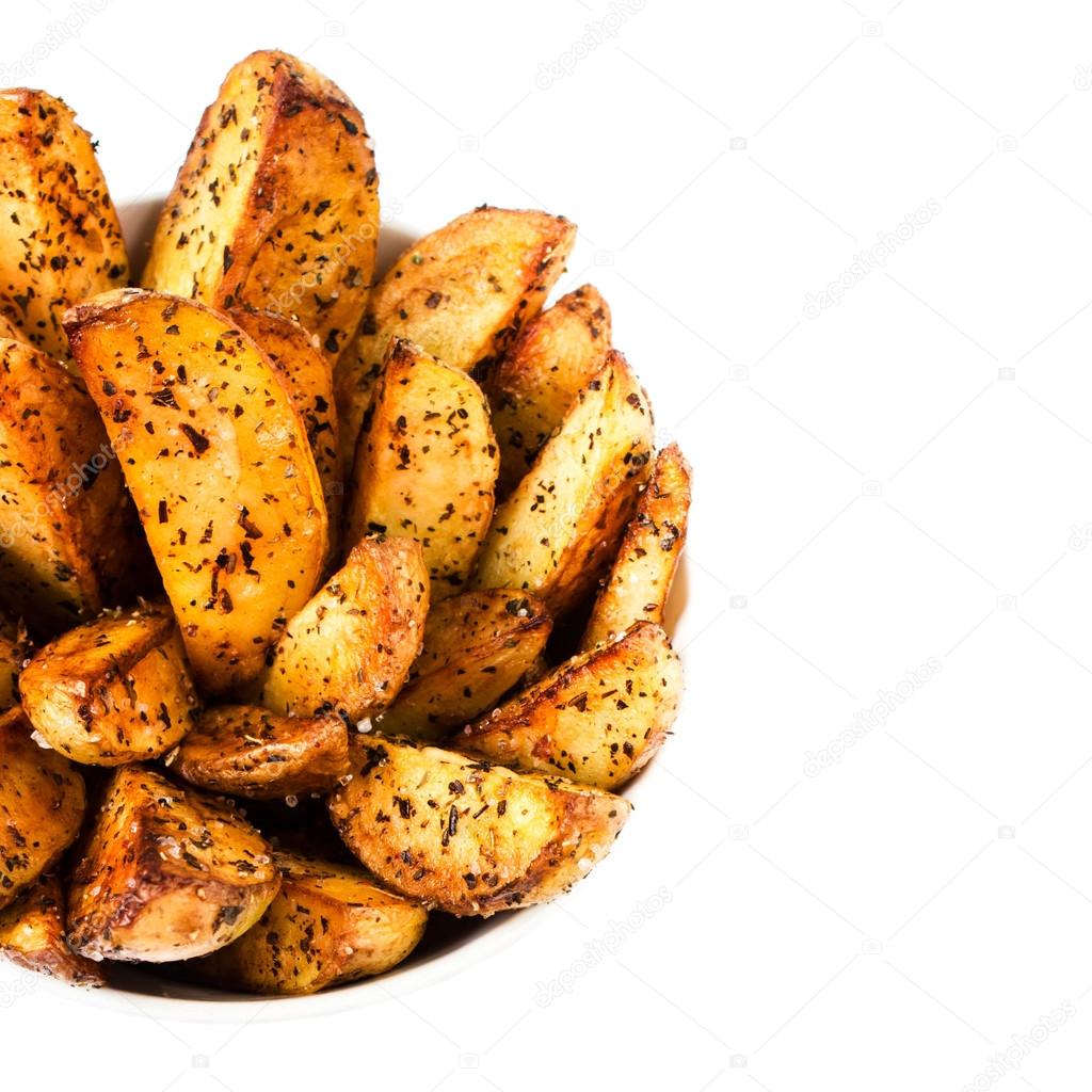 Fried potato in country style
