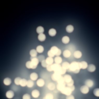 ufuk altın bokeh ile gece parlayan ışıklar