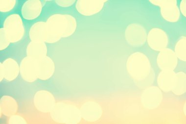 ufuk bokeh ışığı pırıltı