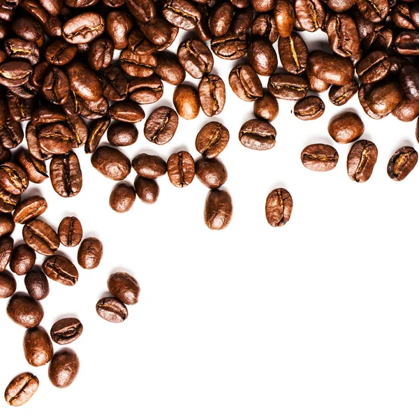 Roasted Coffee Beans background or texture — Stock Photo, Image