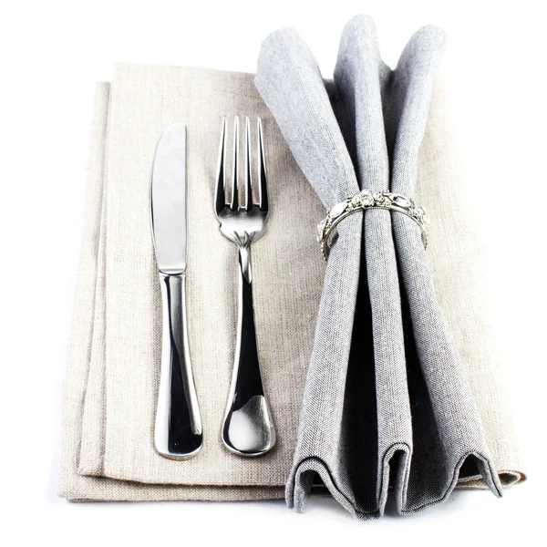 Serving table setting — Stock Photo, Image