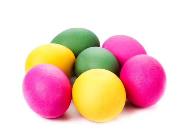 Coloridos huevos de Pascua —  Fotos de Stock