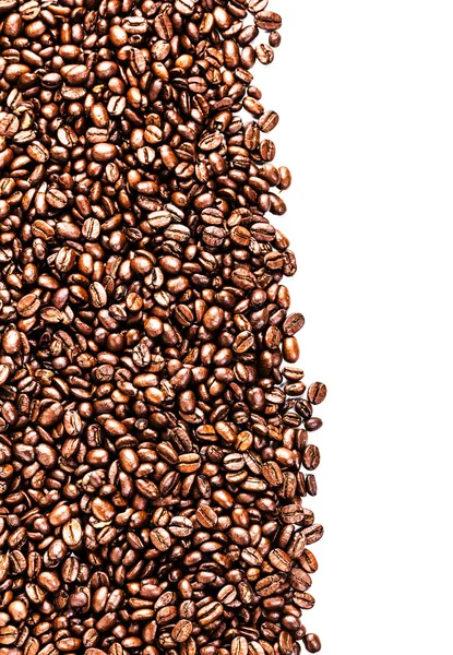 Brown roasted coffee beans — Stock Photo, Image