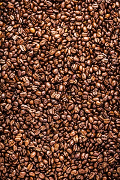 Roasted Coffee Beans background texture — Stock Photo, Image