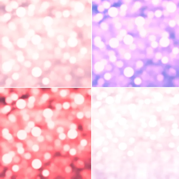 Set of Abstract natural blur defocussed backgrounds — Stock Photo, Image