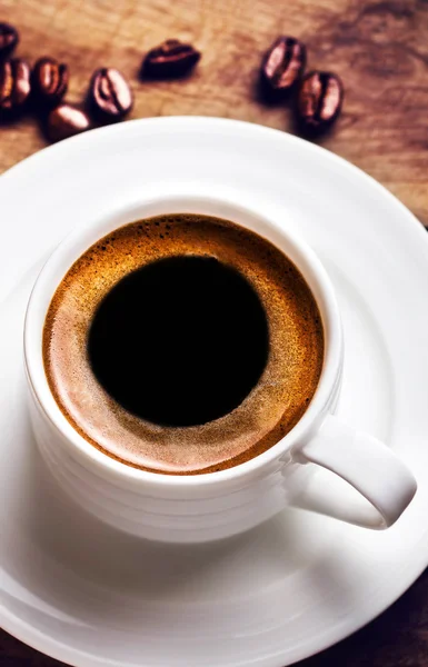 Šálek kávy s — Stock fotografie
