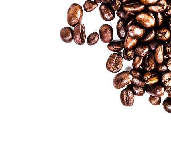 コーヒー豆のヒープ. — ストック写真