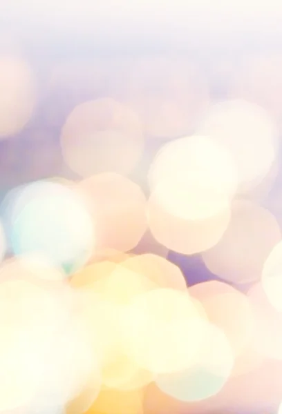 Natural bokeh golden lights. — Stock Photo, Image