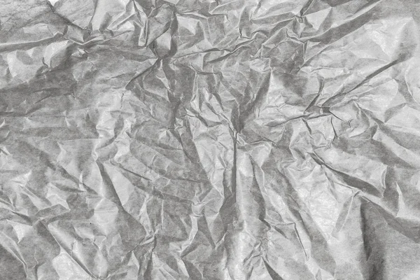 Crumpled gray paper
