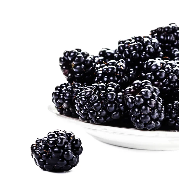 新鲜的黑莓 — 图库照片