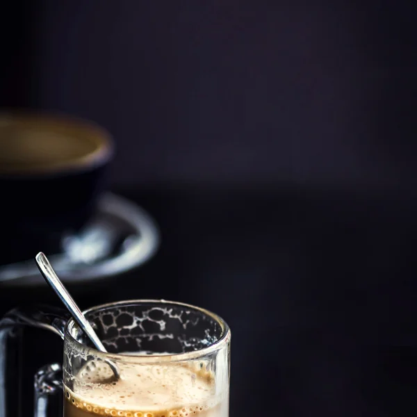 Kopp cappuccino — Stockfoto