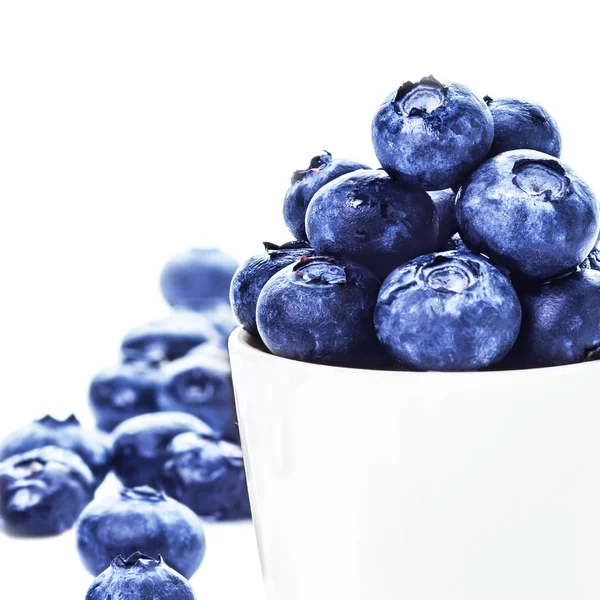 Blaubeeren in einer Schüssel — Stockfoto