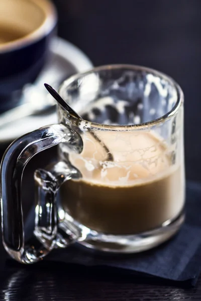 Kopp cappuccino — Stockfoto