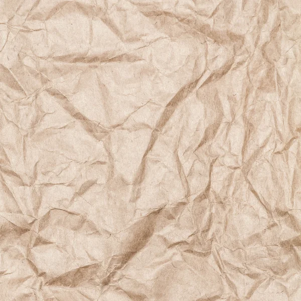 Crumpled recycled paper texture — Stock Photo, Image