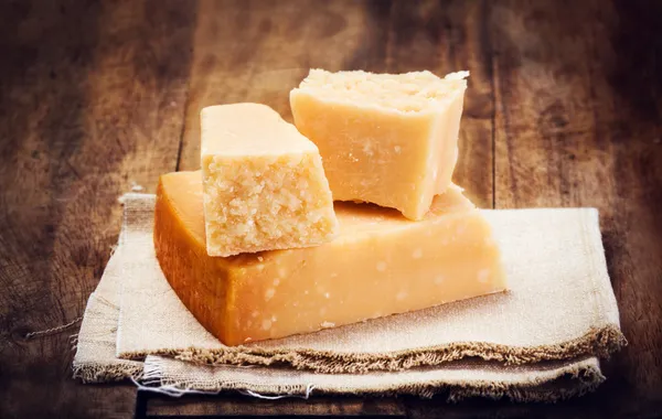 Italian parmesan cheese Stock Picture