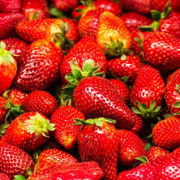 Strawberry Food Background. — Stock Photo, Image