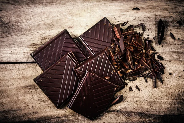 Ψιλοκομμένο σοκολάτα — Φωτογραφία Αρχείου