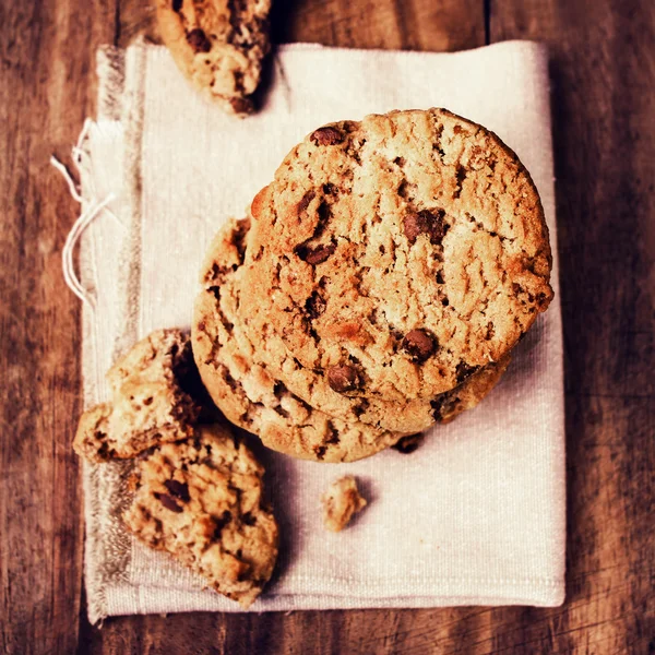 Biscotti al cioccolato — Foto Stock