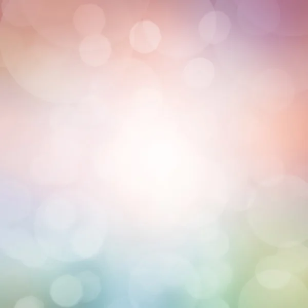Círculos coloridos de luz fundo abstrato — Fotografia de Stock