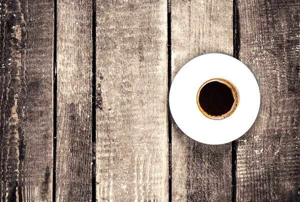 Svart kaffekopp — Stockfoto