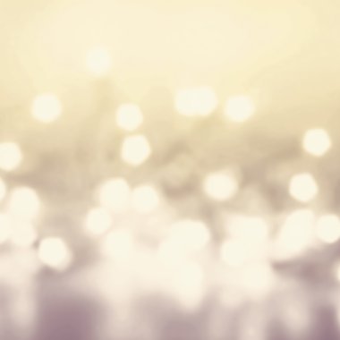 Altın bokeh ışık defocused