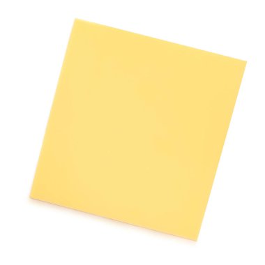 Beyaz arka planda izole edilmiş peynir dilimleri. Edam Peynir üst yaşam