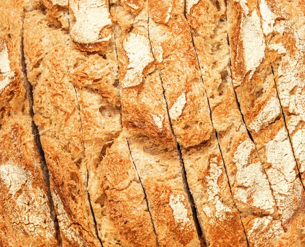 Sliced Multigrain Bread Background Closeup Fresh Bread Loaf Texture Wallpaper — Stock Photo, Image