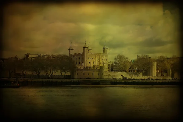 오래 된 런던 타워 — 스톡 사진