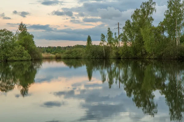 Reflection of blue — Stock Photo, Image