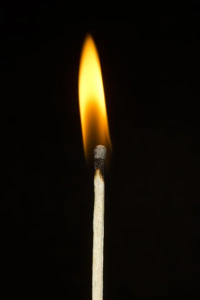 Match burning — Stock Photo, Image