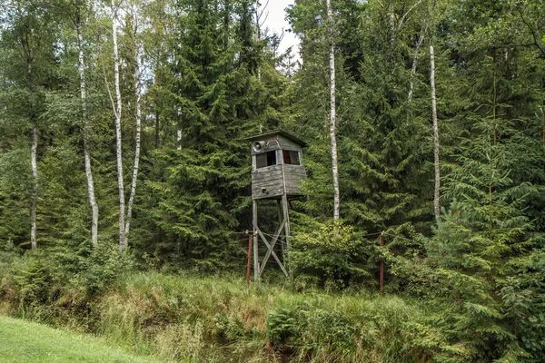 Vakttornet att skydda skogen omkretsen — Stockfoto