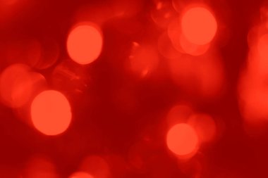 Bulanık ışıklar kırmızı arka plan