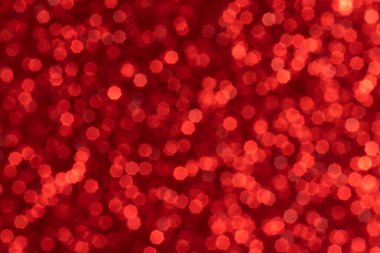 Kırmızı parlak Glitter bokeh arka plan