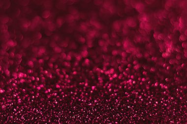 Pembe ışıltılı ışıltılı arka plan, soyut noel soyutlanmış doku. Tatil ışıkları