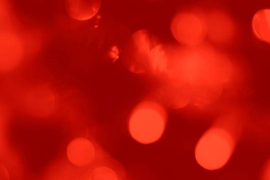 Bulanık ışıklar kırmızı arka plan