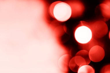 Bulanık ışıklar kırmızı arka plan