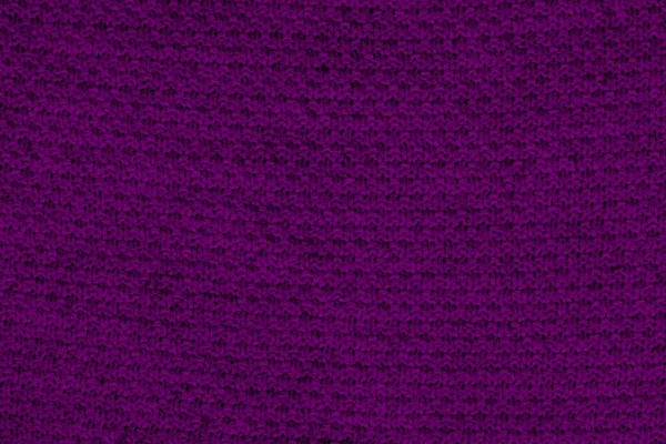 Veludo Violeta Tecido Malha Textura Rugosa Camisola Fundo — Fotografia de Stock