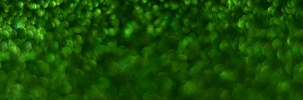 Зелёный сверкающий блеск боке — стоковое фото