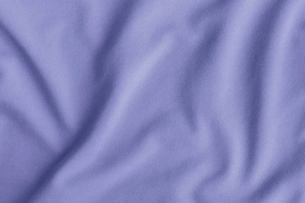 Trendy Sehr Peri Farbkonzept Des Jahres 2022 Violettblau Lavendel Jersey — Stockfoto
