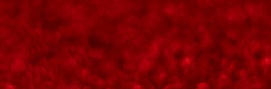 Kırmızı ışıltılı ışıltılı arka plan pankartı