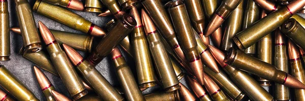 Bullets background texture banner — Stock Photo, Image