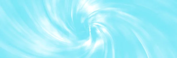 Luminoso Blu Spirale Vortice Morbido Sfumato Astratto Gradiente Sfondo Banner — Foto Stock