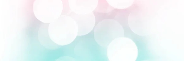 Ροζ και μπλε αφρώδη glitter bokeh banner φόντο — Φωτογραφία Αρχείου