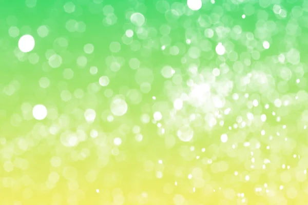Summer green sparkling glitter bokeh background — Stockfoto