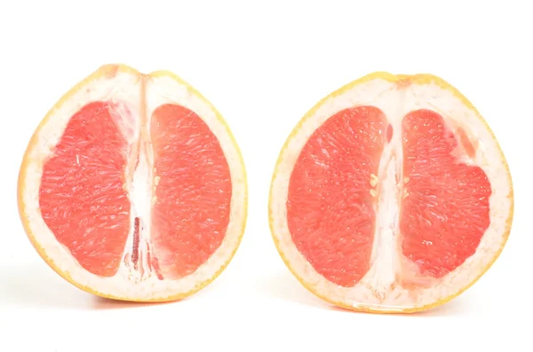 Fresh grapefruit isolated — Stock Photo, Image