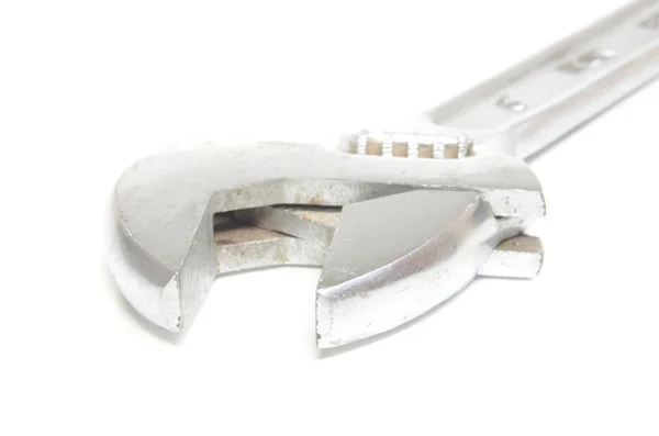 Metal alloy tool. French key — Stock Photo, Image