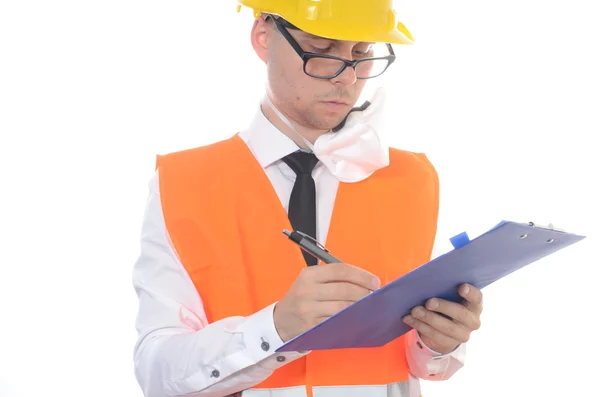 Portrait of young engineer — Stock Photo, Image