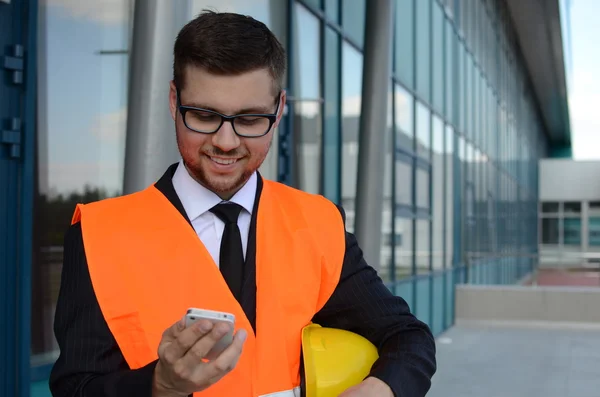 Young engineer at work — Stock Photo, Image