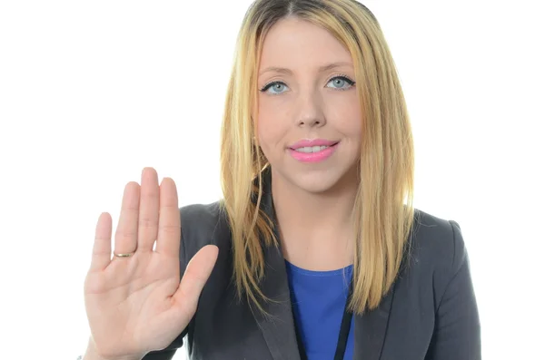 Portrait of young businesswoman — Stock Photo, Image