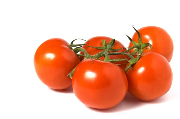 Tomat isolerad på en vit bakgrund — Stockfoto